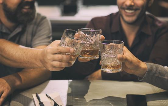 A tasting of Irish whiskey