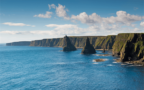 Sea stacks at Duncansby Head