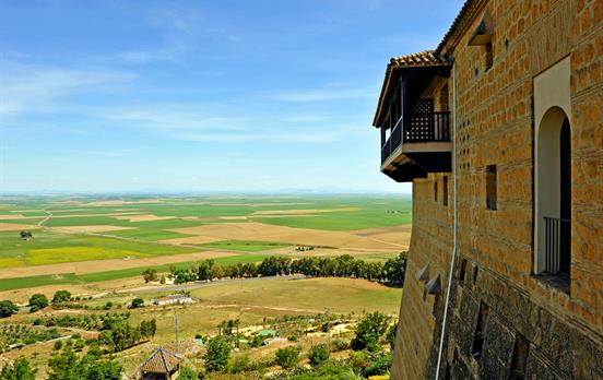 The view from the Parador National in Carmona