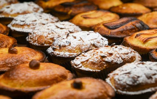 Delicious sweet local pastries