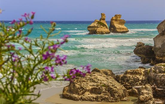 The stunning Puglia coastline