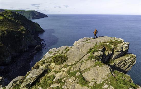 Valley of Rocks im Exmoor Nationalpark