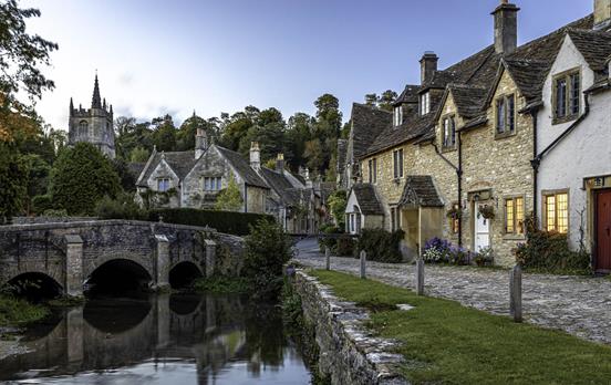 Castle Combe, eins der schönsten Cotswolds-Dörfer