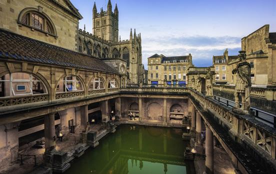 Römische Bäder in Bath