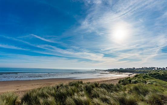 Der Strand von Seahouses