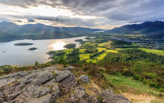 Derwentwater from Walla Crag