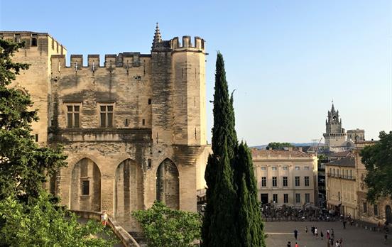 The Papal Palace in Avignon