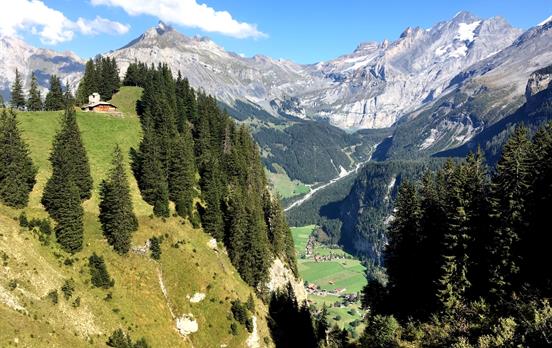 The view from Allmenalp