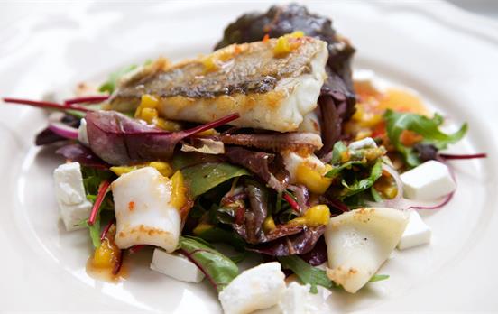 Fresh seafood for dinner