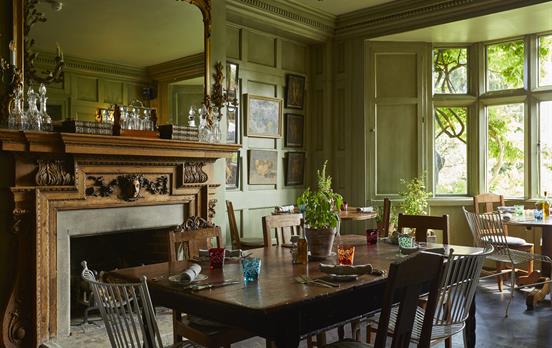 Dine in the PIG Hotel's in house restaurant