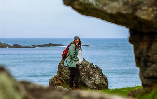Cornish coast headland