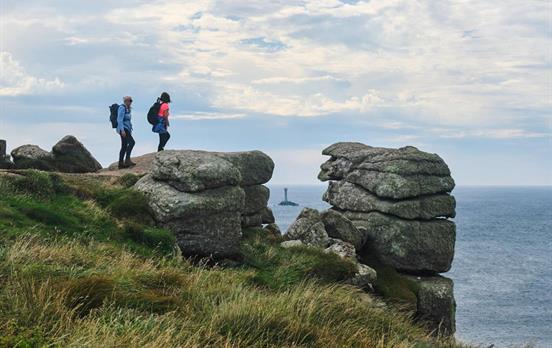 Dramatic coastal views along the coast path