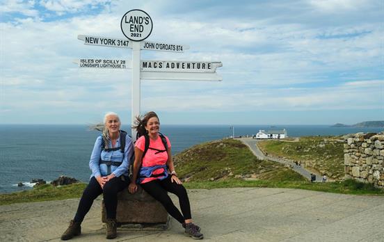 Land's End, England's most southwesterly point