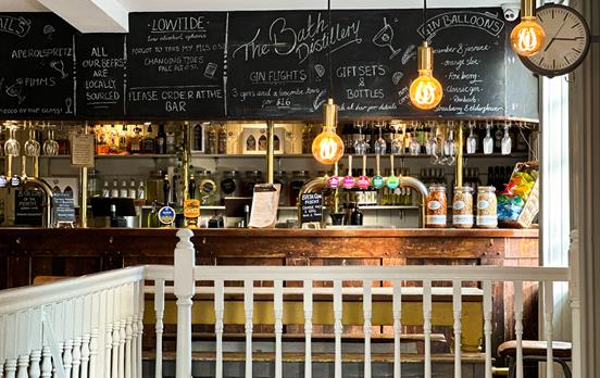 Try craft cider and gin in typical cotswold pub