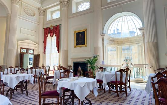 The Grand Pump Room at the Roman Baths
