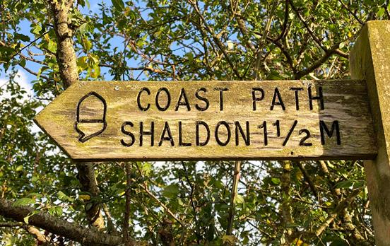 Trail signage will keep you on track