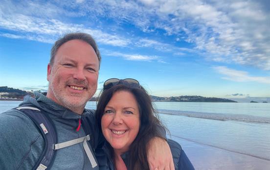 Jules from Macs Adventure on the trail