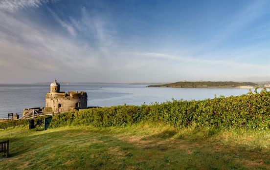 St Mawes Castle on the Roseland Peninsula