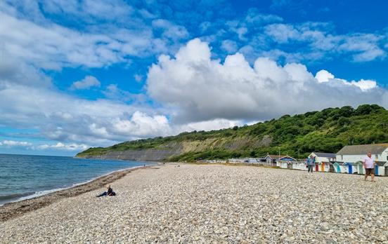 Beach at Lyme Regis