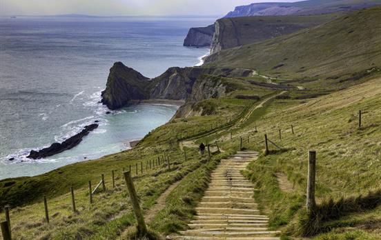 Weg zu Durdle Door