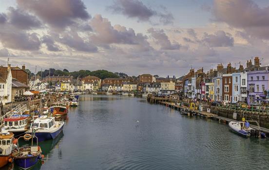 Weymouth Hafen, Dorset