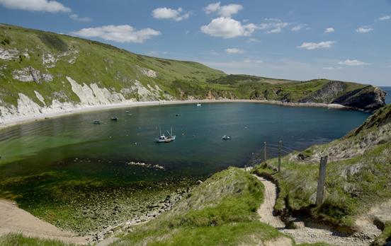 UNESCO World Heritage site of Lulworth Cove