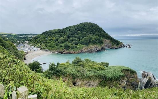 Hele Beach bei Ilfracombe