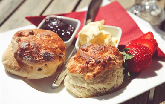 Cornish cream teas
