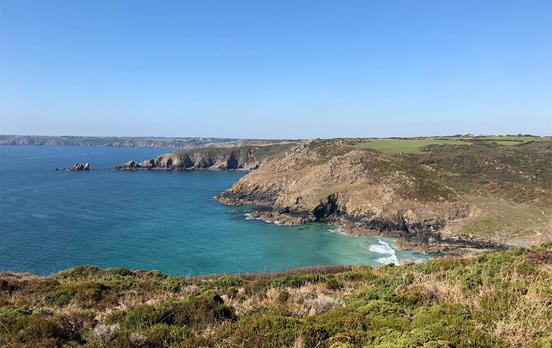 Classic views on the South West Coast Path