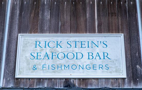 Visit Rick Stein&apos;s restaurant and cafe