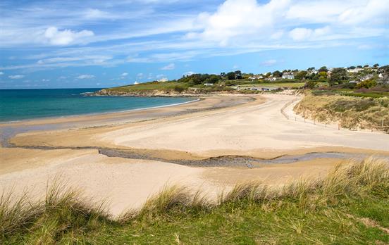 Blustery day at Padstow beach