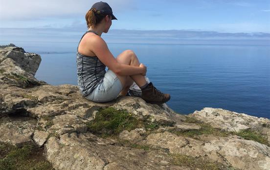 Amazing coastal views on the South West Coast Path