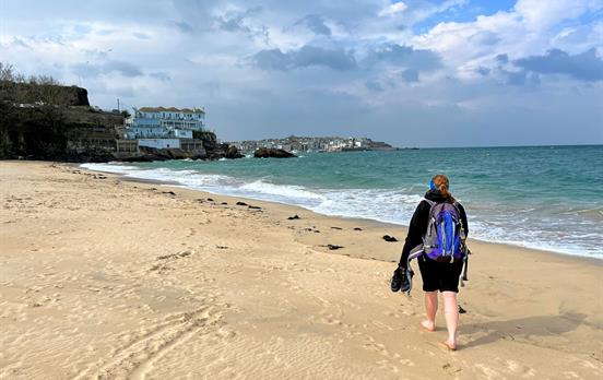 Get your boots off and feel the sand on your toes