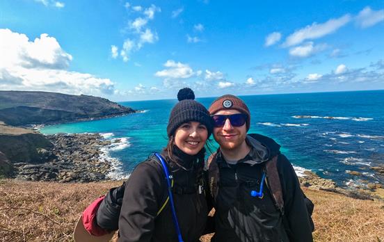 Sophie from Macs Adventure out on the trail