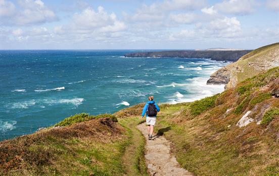 Classic coastal walking in England