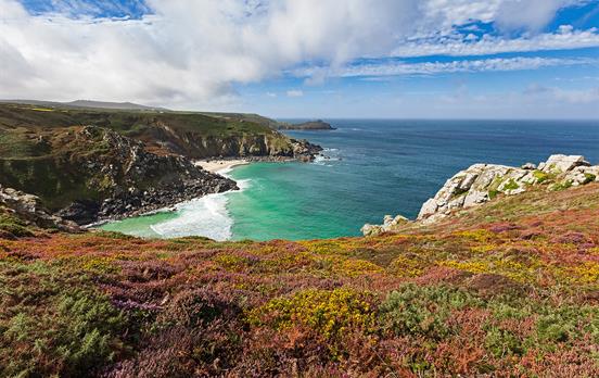 Stunning views at Zennor head