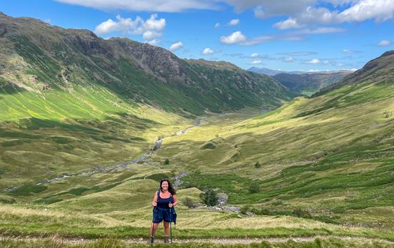 Sweeping valley views
