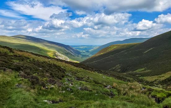 Views to Caldbeck in the distance