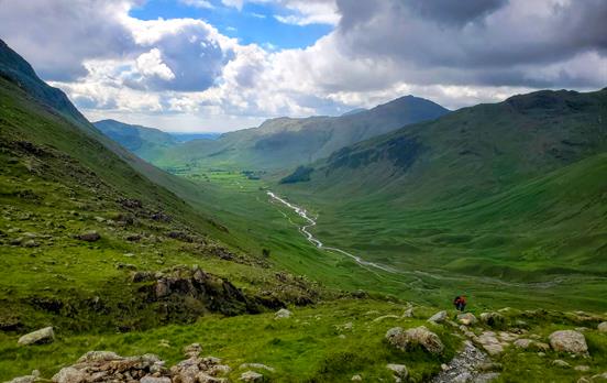 Path heading to Keswick