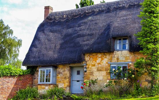 Thatched cottages