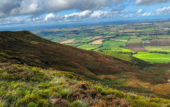 Classic farming landscapes of North England