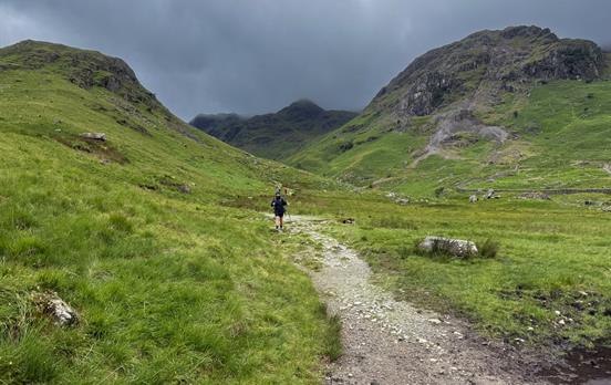 Moody skies on the way to Patterdale