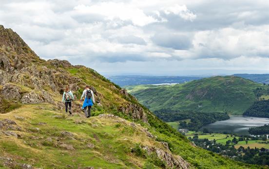 The approach to Helm Crag