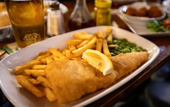 Fish and Chips for tea