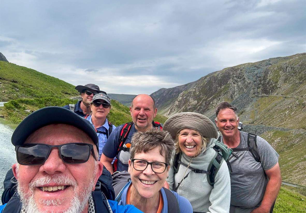 Macs Moment before entering the Borrowdale Valley