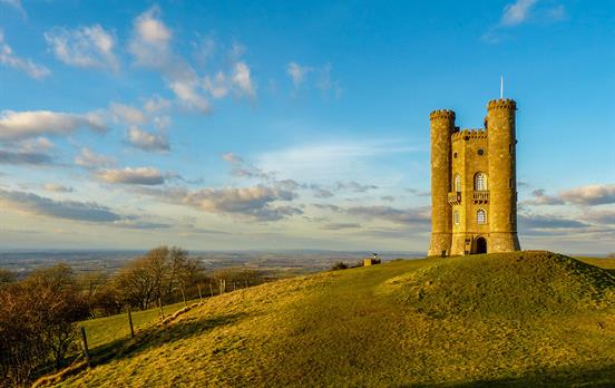 Best views on the trail at Broadway tower