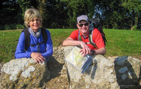 Self-guided walking at your own pace