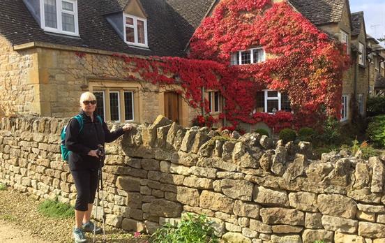 Admire typical English cottages in pretty villages