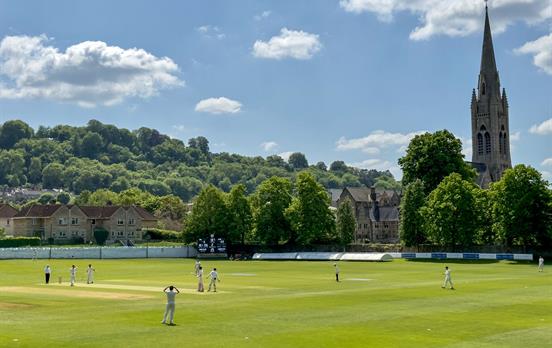 Watch county cricket in Bath