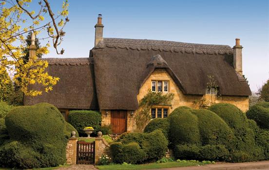 Typical cottage in the Cotswolds